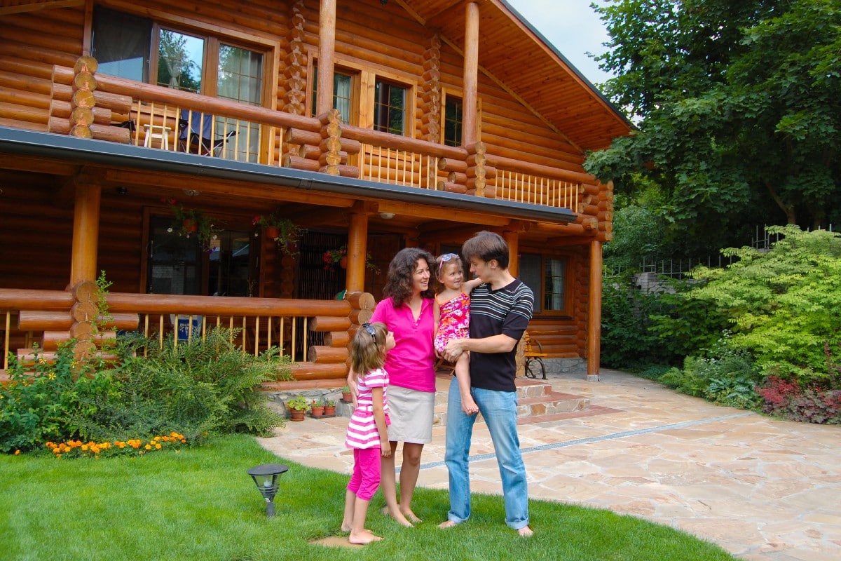 maison en bois