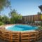 Habillage piscine hors sol avec palettes : 10 astuces et étapes faciles pour un résultat esthétique