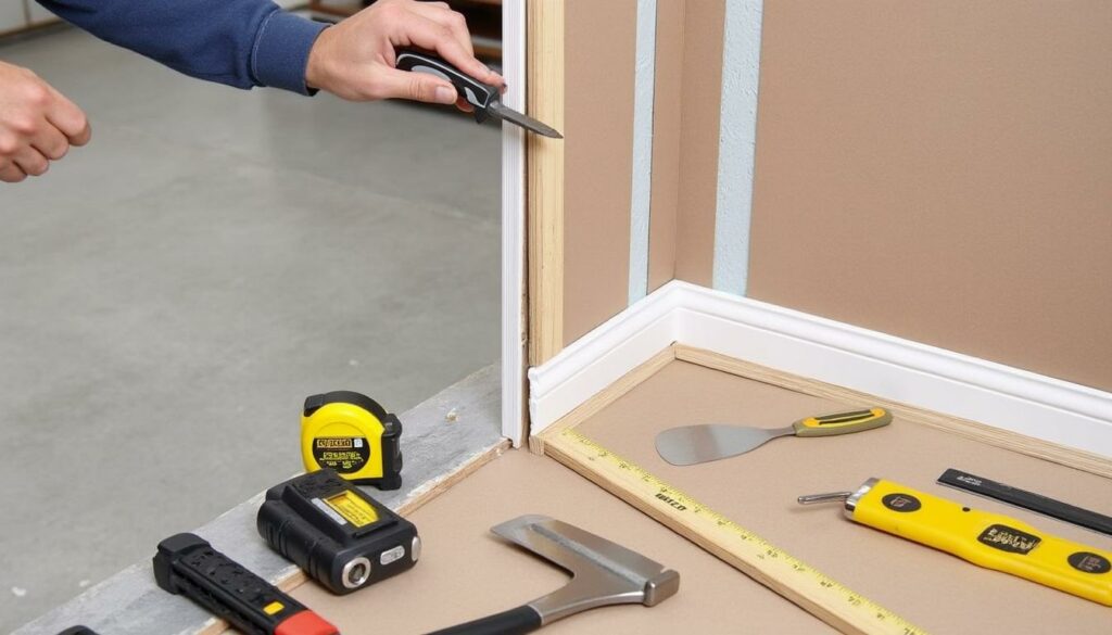 Pose facile : Installez vos baguettes d’angle au mur 🛠️