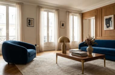 maison sarah lavoine salon parisien chic et moderne